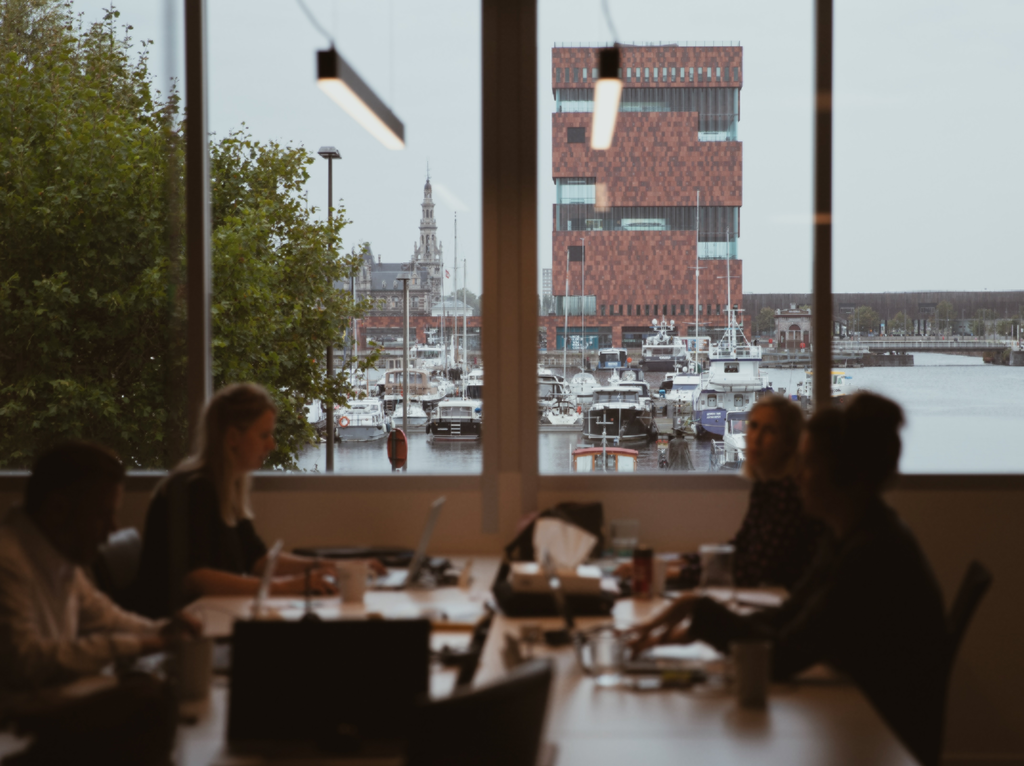 Axxes kantoor uitzicht