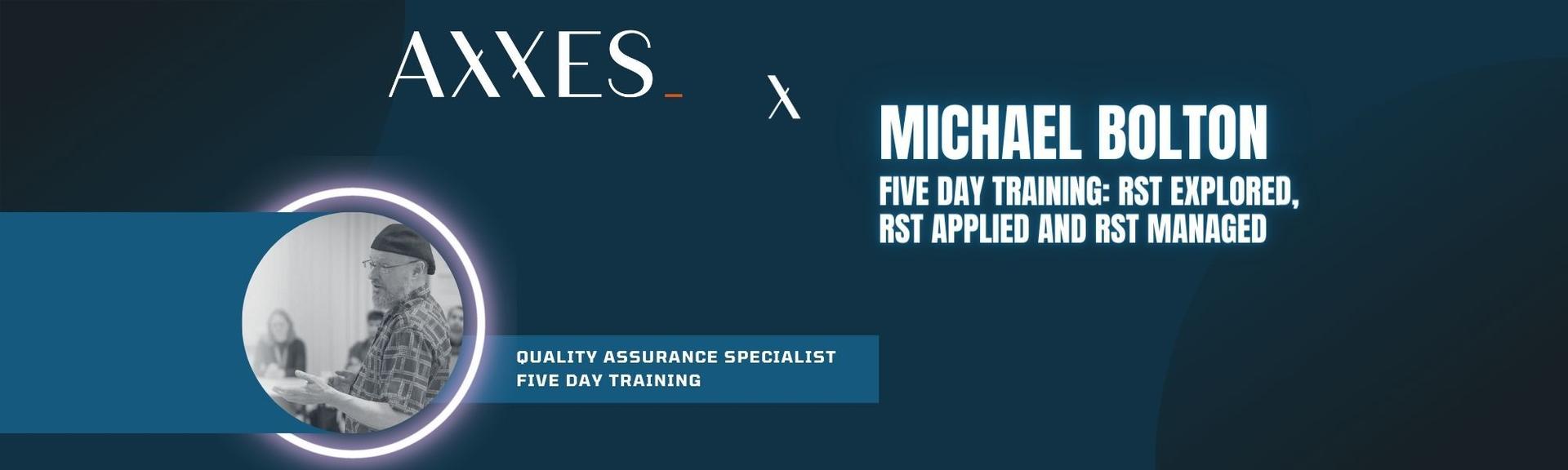 MICHAEL BOLTON event cover five day training