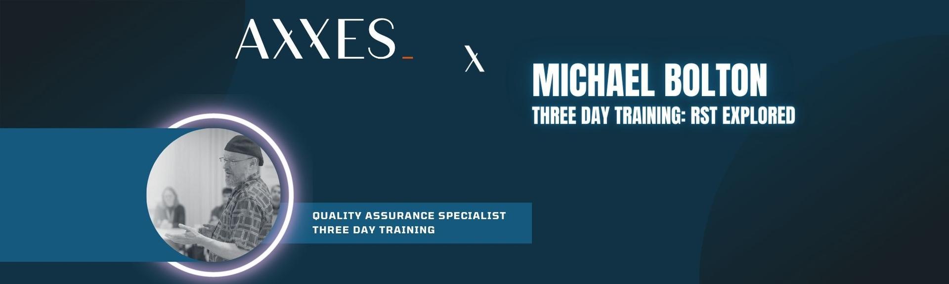 MICHAEL BOLTON event cover three day training