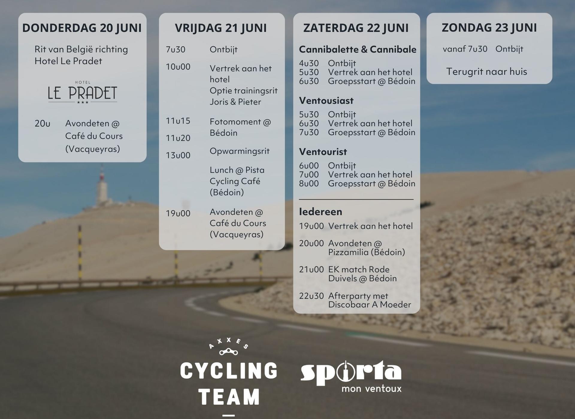 Planning Mont Ventoux final