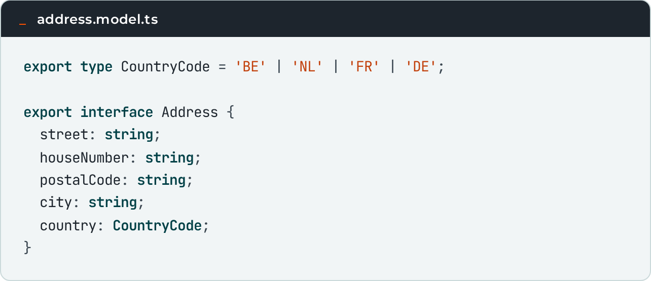 01 address model